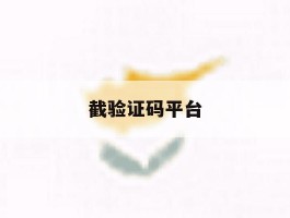 截验证码平台