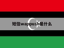 短信wappush是什么