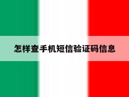 怎样查手机短信验证码信息