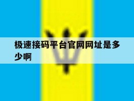 极速接码平台官网网址是多少啊