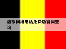 虚拟网络电话免费版官网查询