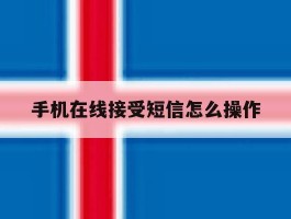 手机在线接受短信怎么操作