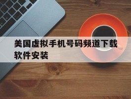 美国虚拟手机号码频道下载软件安装