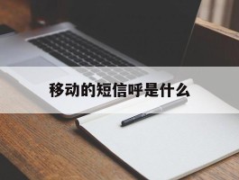 移动的短信呼是什么