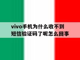 vivo手机为什么收不到短信验证码了呢怎么回事