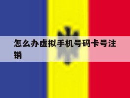 怎么办虚拟手机号码卡号注销