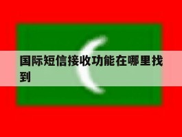 国际短信接收功能在哪里找到