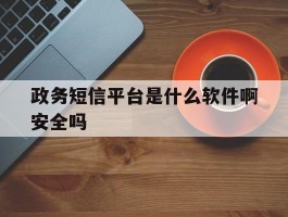 政务短信平台是什么软件啊安全吗