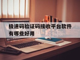 极速码验证码接收平台软件有哪些好用