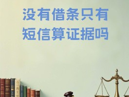 短信是证据吗
