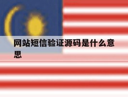 网站短信验证源码是什么意思