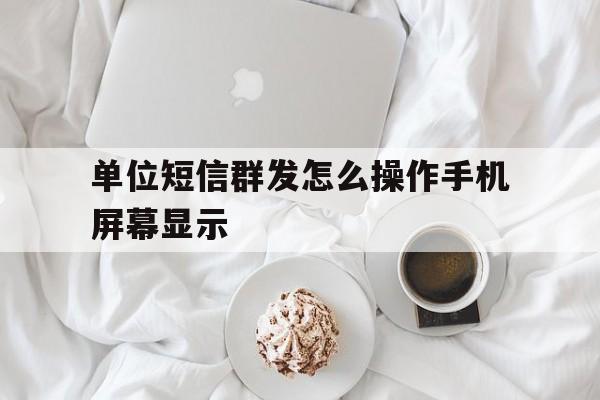 单位短信群发怎么操作手机屏幕显示 单位短信群发怎么操作手机屏幕显示