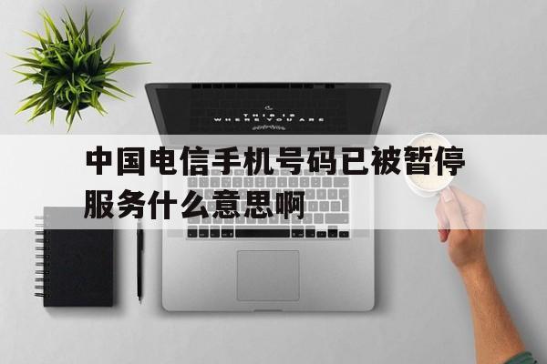 中国电信手机号码已被暂停服务什么意思啊 中国电信手机号码已被暂停服务什么意思啊