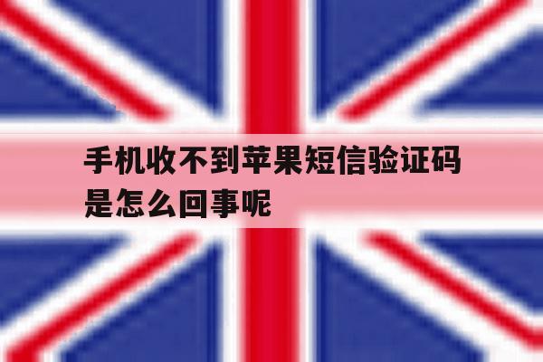 手机收不到苹果短信验证码是怎么回事呢 手机收不到苹果短信验证码是怎么回事呢
