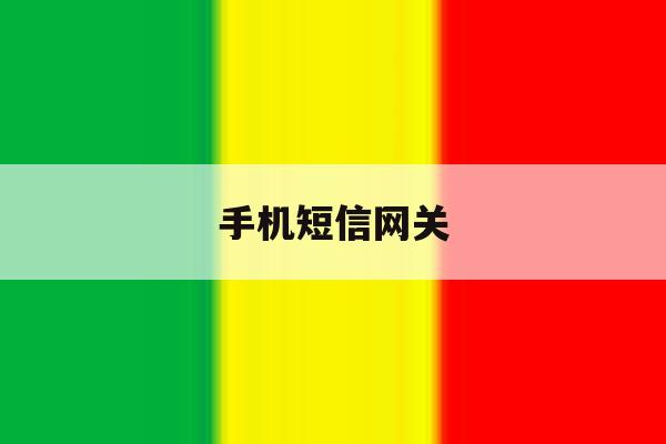 手机短信网关 手机短信网关