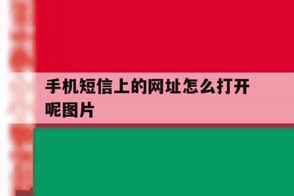 手机短信上的网址怎么打开呢图片 手机短信上的网址怎么打开呢图片