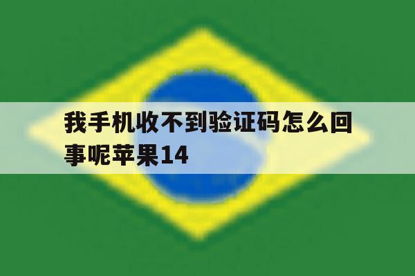 我手机收不到验证码怎么回事呢苹果14 我手机收不到验证码怎么回事呢苹果14