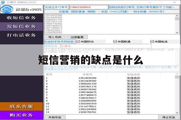 短信营销的缺点是什么 短信营销的缺点是什么