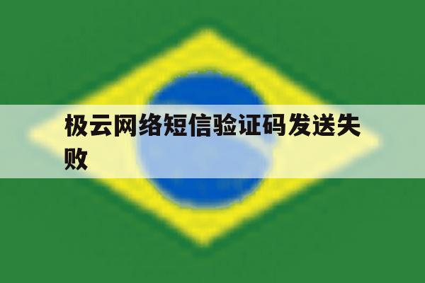 极云网络短信验证码发送失败 极云网络短信验证码发送失败