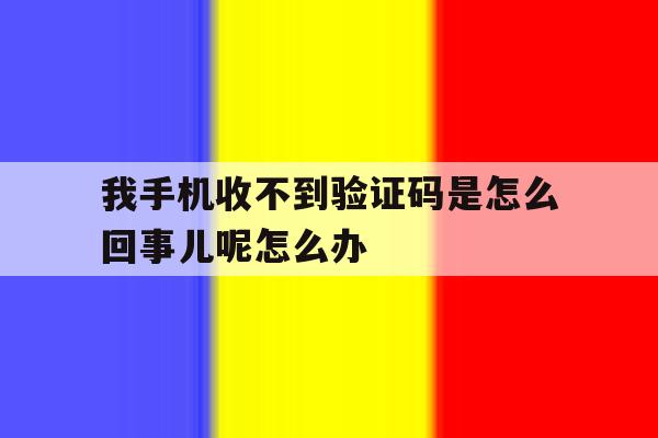 我手机收不到验证码是怎么回事儿呢怎么办 我手机收不到验证码是怎么回事儿呢怎么办