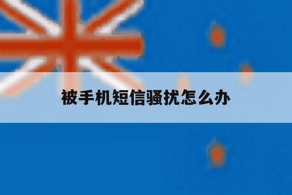 被手机短信骚扰怎么办 被手机短信骚扰怎么办