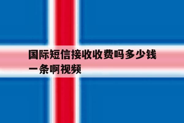 国际短信接收收费吗多少钱一条啊视频 国际短信接收收费吗多少钱一条啊视频