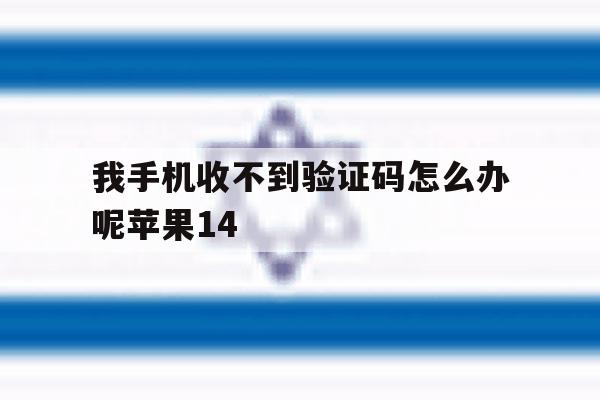 我手机收不到验证码怎么办呢苹果14 我手机收不到验证码怎么办呢苹果14