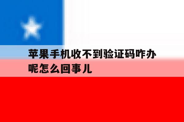 苹果手机收不到验证码咋办呢怎么回事儿 苹果手机收不到验证码咋办呢怎么回事儿